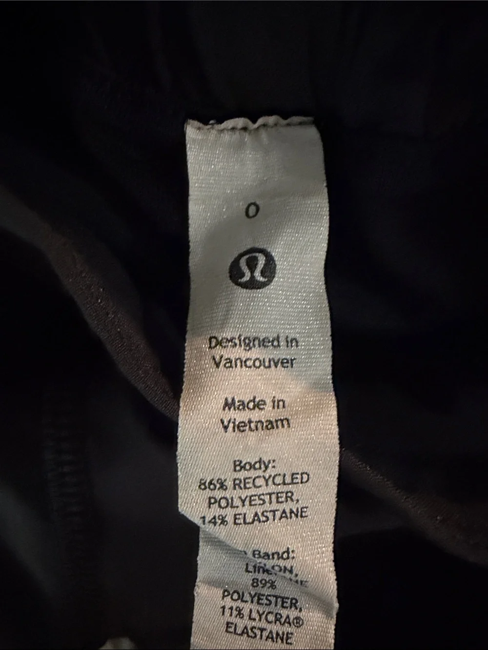 Lululemon Hotty Hot Shorts 2.5” Black Size 0 High Rise Running